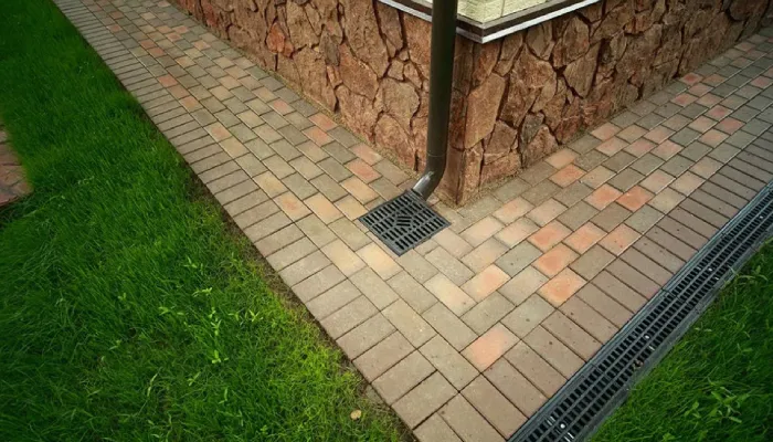 Отмостка из щебня